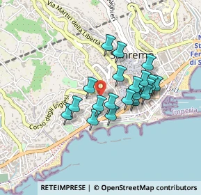 Mappa Via Privata Fratelli Asquasciati, 18038 Sanremo IM, Italia (0.345)