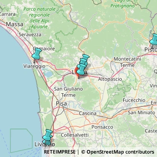 Mappa Via Sottomonte, 55100 Lucca LU, Italia (33.29333)