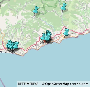 Mappa Via Privata F.lli Asquasciati, 18038 Sanremo IM, Italia (7.4755)