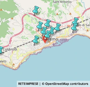 Mappa Via Privata F.lli Asquasciati, 18038 Sanremo IM, Italia (2.16077)