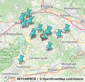 Mappa Via Ventura Vitoni, 51035 Lamporecchio PT, Italia (6.14786)