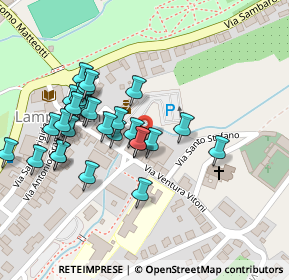 Mappa Via Ventura Vitoni, 51035 Lamporecchio PT, Italia (0.10333)