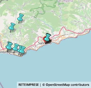 Mappa Via Nino Bixio, 18038 Sanremo IM, Italia (7.00917)