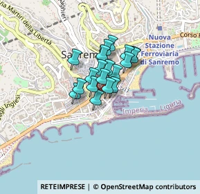 Mappa Via Nino Bixio, 18038 Sanremo IM, Italia (0.2455)