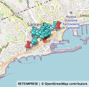 Mappa Via Nino Bixio, 18038 Sanremo IM, Italia (0.223)