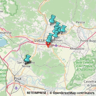 Mappa Via dello Spada, 55012 Capannori LU, Italia (6.48846)