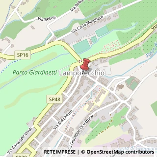 Mappa Via Antonio Gramsci, 1, 51035 Lamporecchio, Pistoia (Toscana)
