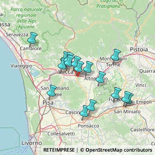 Mappa Via di Colognora, 55012 Capannori LU, Italia (13.4375)