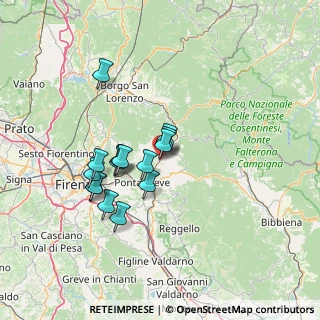 Mappa Via Pablo Picasso, 50068 Rufina FI, Italia (11.70867)