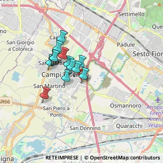 Mappa Via Filippo Turati, 50013 Campi Bisenzio FI, Italia (1.37929)