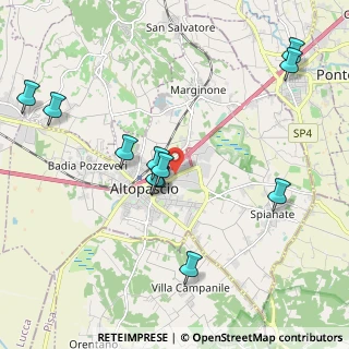 Mappa Via delle Verbale, 55011 Altopascio LU, Italia (2.24091)