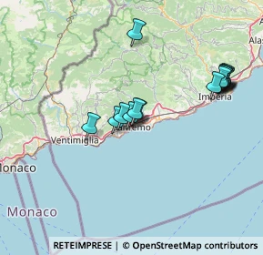 Mappa Via Morardo, 18038 Sanremo IM, Italia (14.648)