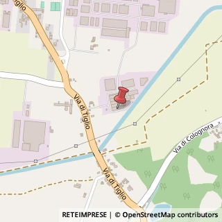 Mappa Via Comunale Tiglio, 279a, 55012 Capannori, Lucca (Toscana)