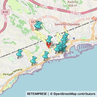 Mappa Bar Niki Coffe, 18038 Sanremo IM, Italia (0.71846)