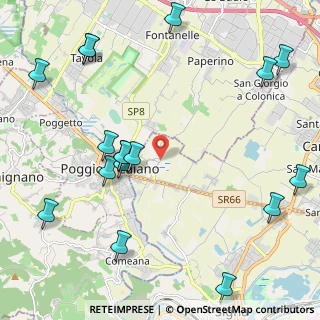Mappa Via Caiano, 50013 Campi Bisenzio FI, Italia (2.82059)