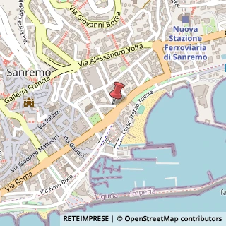 Mappa Via XX Settembre, 51, 18038 Sanremo, Imperia (Liguria)