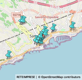 Mappa Via Goffredo Mameli, 18038 Sanremo IM, Italia (0.68833)