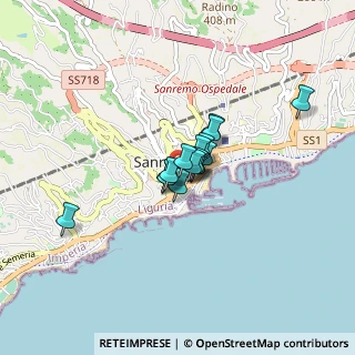 Mappa Ang. Via Mameli, 18038 Sanremo IM, Italia (0.43188)