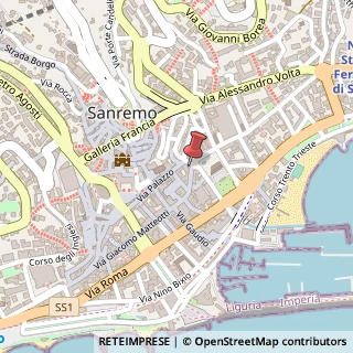 Mappa Piazza Cristoforo Colombo, 2, 18038 Sanremo, Imperia (Liguria)