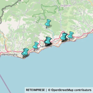 Mappa Ang. Via Mameli, 18038 Sanremo IM, Italia (4.74375)