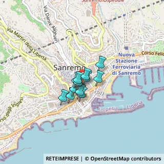 Mappa Ang. Via Mameli, 18038 Sanremo IM, Italia (0.20583)
