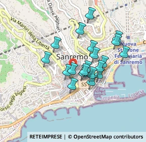 Mappa Piazza Vincenzo Muccioli, 18038 Sanremo IM, Italia (0.3615)