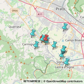 Mappa Piazza Buontalenti, 59016 Poggio a Caiano PO, Italia (3.31273)