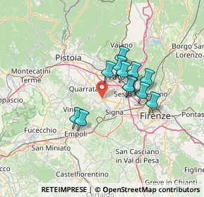 Mappa Piazza Buontalenti, 59016 Poggio a Caiano PO, Italia (10.18417)
