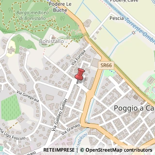 Mappa Piazza Buontalenti, 5, 59016 Poggio a Caiano, Prato (Toscana)