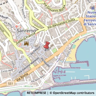 Mappa Via Giacomo Matteotti, 222, 18038 Sanremo, Imperia (Liguria)