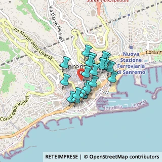 Mappa Via S.Stefano, 18038 Sanremo IM, Italia (0.272)