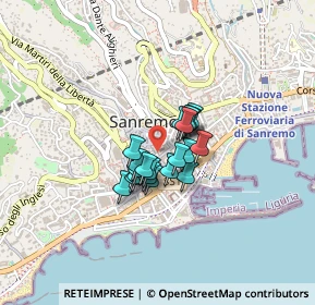 Mappa Via S.Stefano, 18038 Sanremo IM, Italia (0.2425)