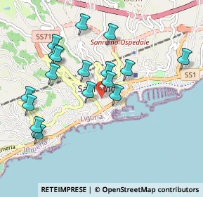 Mappa Via S.Stefano, 18038 Sanremo IM, Italia (0.99353)