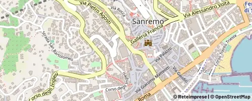 Mappa Sanremo