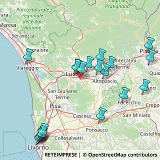 Mappa Via di Ponte Pinelli, 55012 Capannori LU, Italia (20.462)