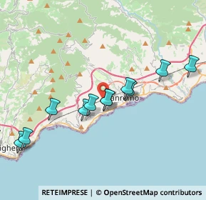 Mappa Via San Giusto, 18038 Sanremo IM, Italia (4.165)