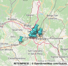 Mappa Autostrada Firenze-Mare Fi, 50019 Sesto Fiorentino FI, Italia (5.43091)