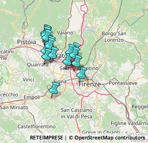 Mappa Autostrada Firenze-Mare Fi, 50019 Sesto Fiorentino FI, Italia (11.17842)