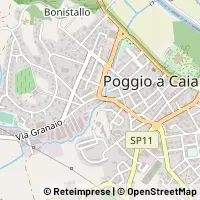 Mapa Poggio a Caiano
