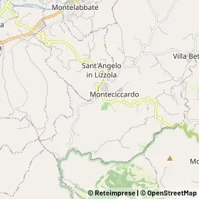 Mappa Sant'Angelo in Lizzola