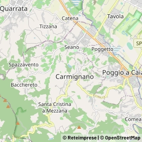 Mappa Carmignano