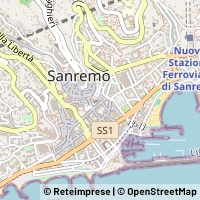 Mapa Sanremo