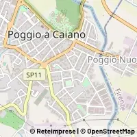 Hartă Poggio a Caiano