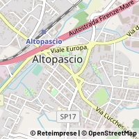 Térkép Altopascio