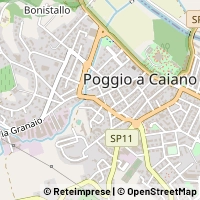 Karte Poggio a Caiano