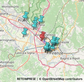 Mappa Autostrada Firenze-Mare, 50019 Firenze FI, Italia (5.23286)
