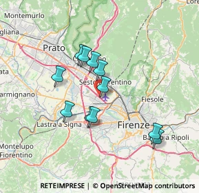 Mappa Autostrada Firenze-Mare, 50019 Firenze FI, Italia (6.10182)