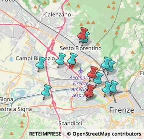 Mappa Autostrada Firenze-Mare, 50019 Firenze FI, Italia (3.34929)