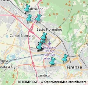 Mappa Autostrada Firenze-Mare, 50019 Firenze FI, Italia (3.01909)