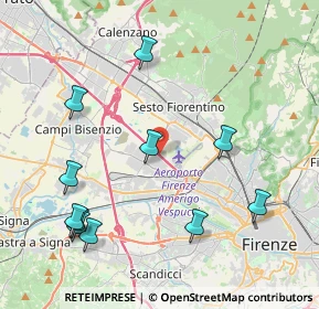 Mappa Autostrada Firenze-Mare, 50019 Firenze FI, Italia (4.85636)